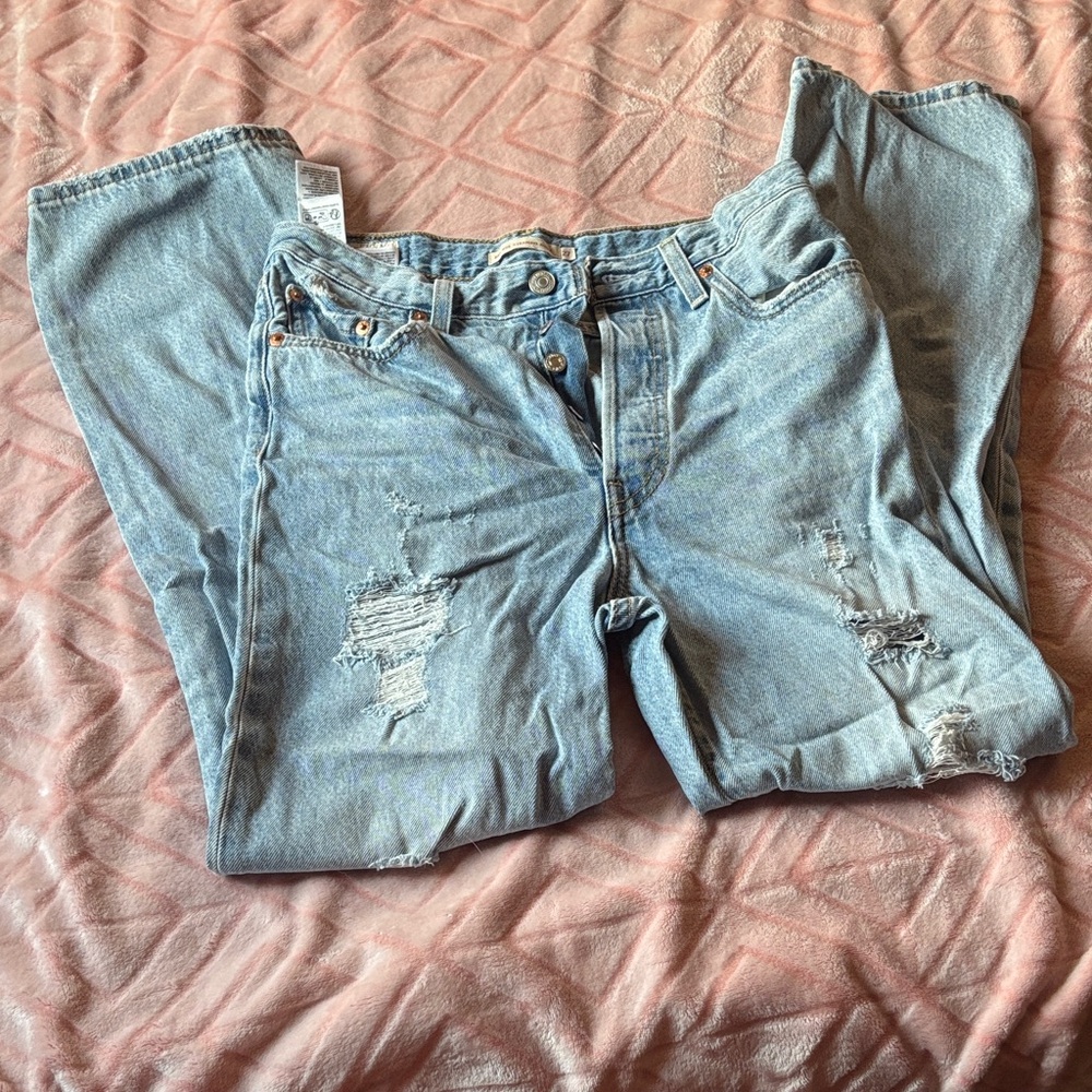 Levi's Women's High Rise Light Blue Jeans